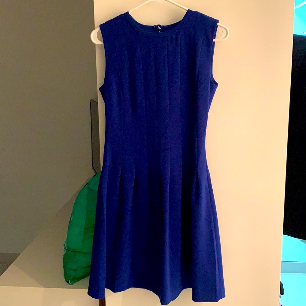 Pleated Silhouette dress